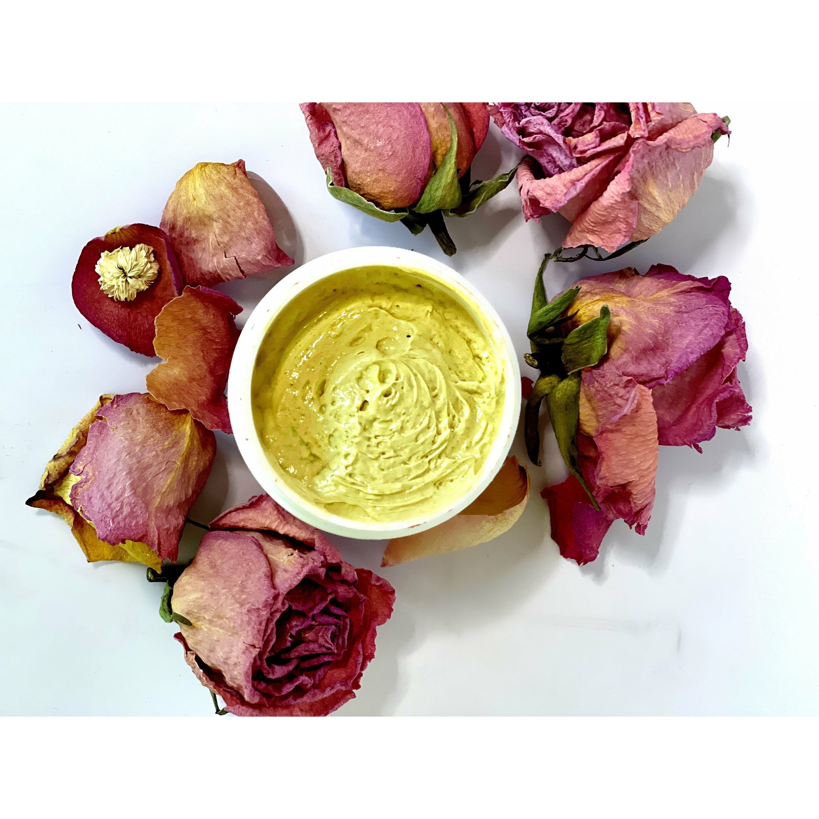 Light Gray 2 oz Golden Glow Brightening Body and Face Mask