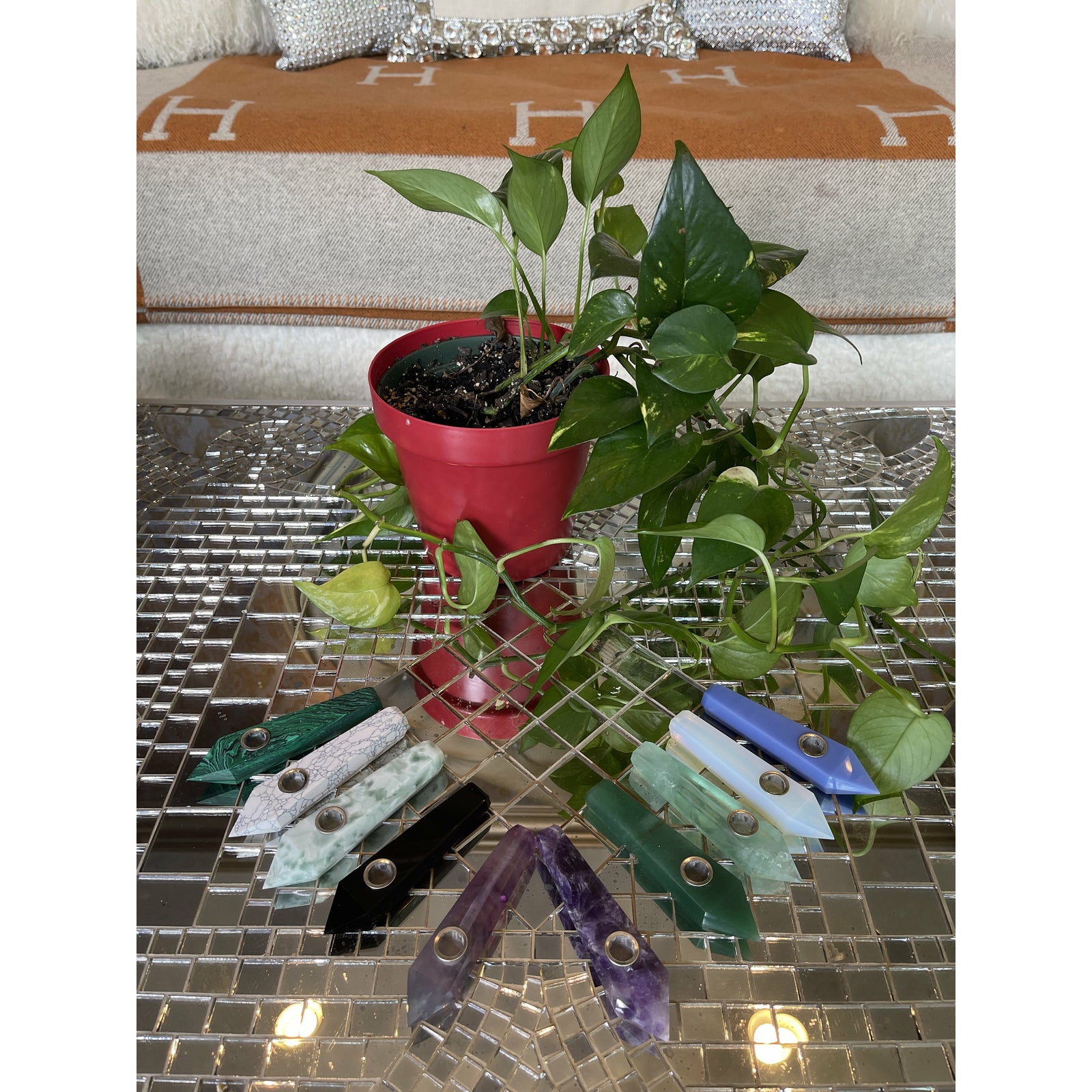 Dim Gray CRYSTAL PIPES