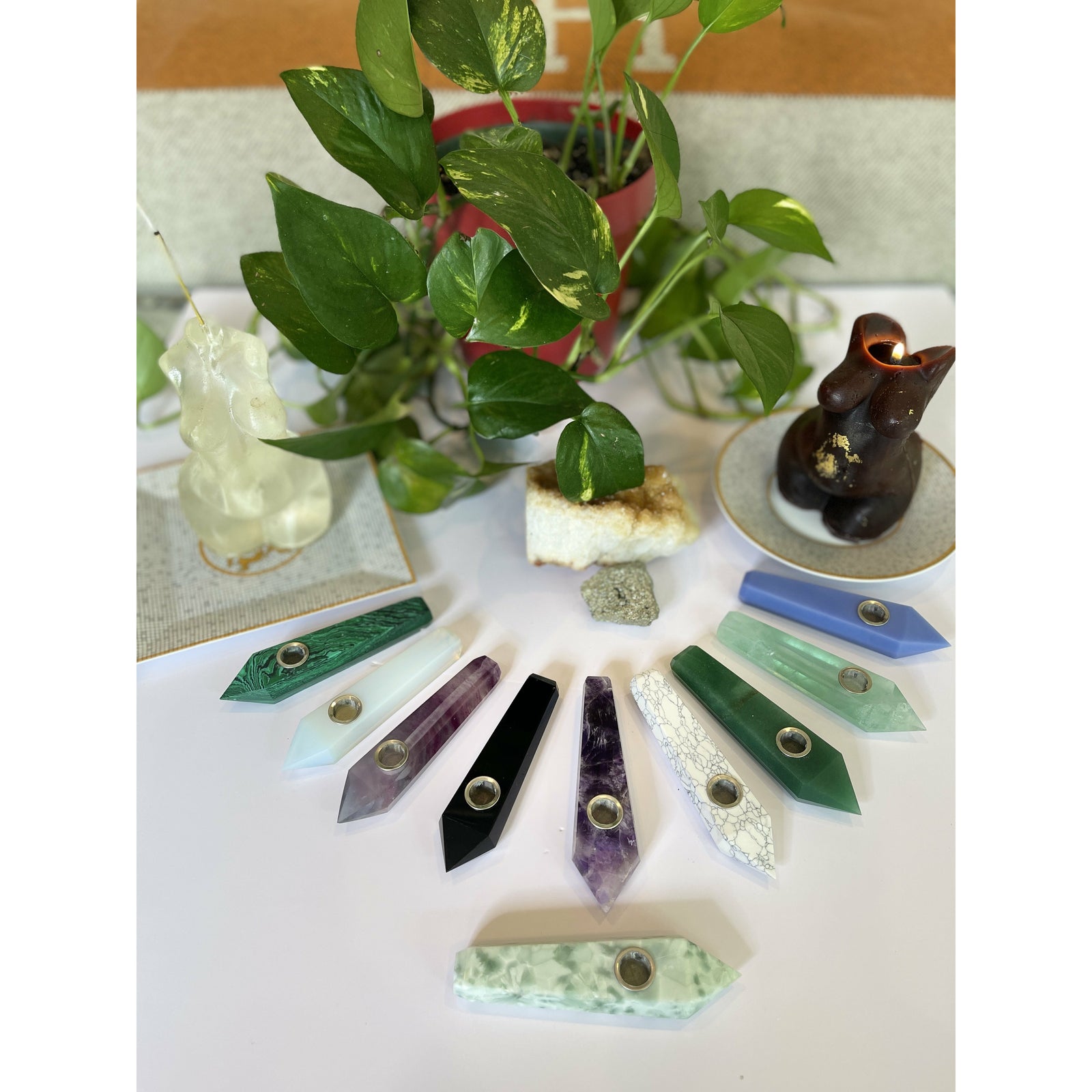 Dim Gray CRYSTAL PIPES