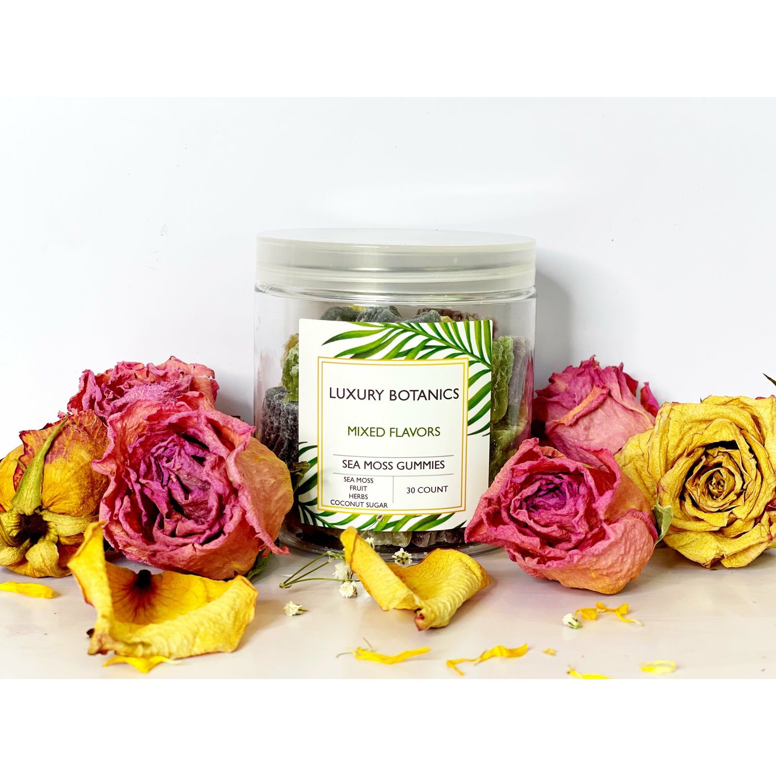 Beige SEA MOSS GUMMIES 30 COUNT