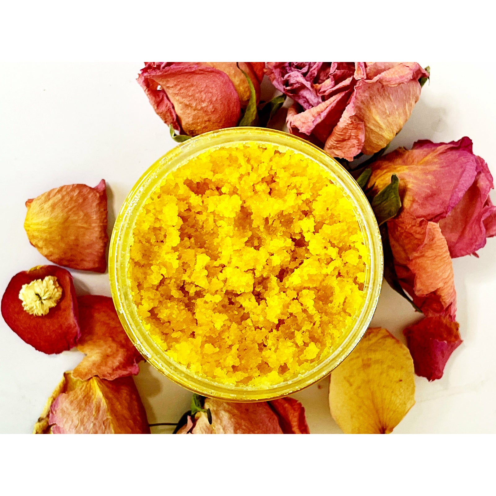 Beige Golden Glow Brightening Scrub