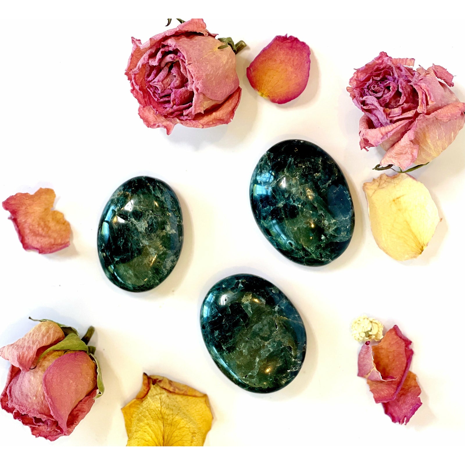 Dark Slate Gray Apatite Crystal