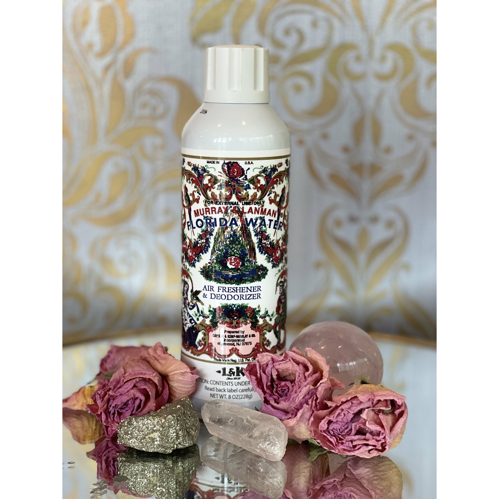 Dark Gray FLORIDA WATER AIR FRESHENER 8oz