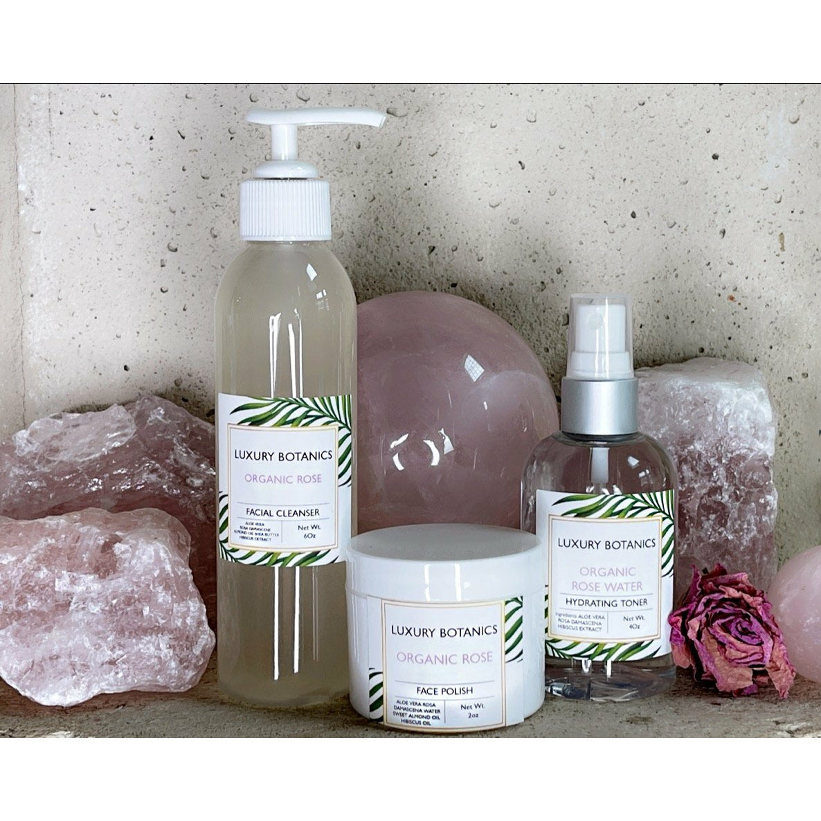 Gray Rose Water 3 Step Anti Aging kit