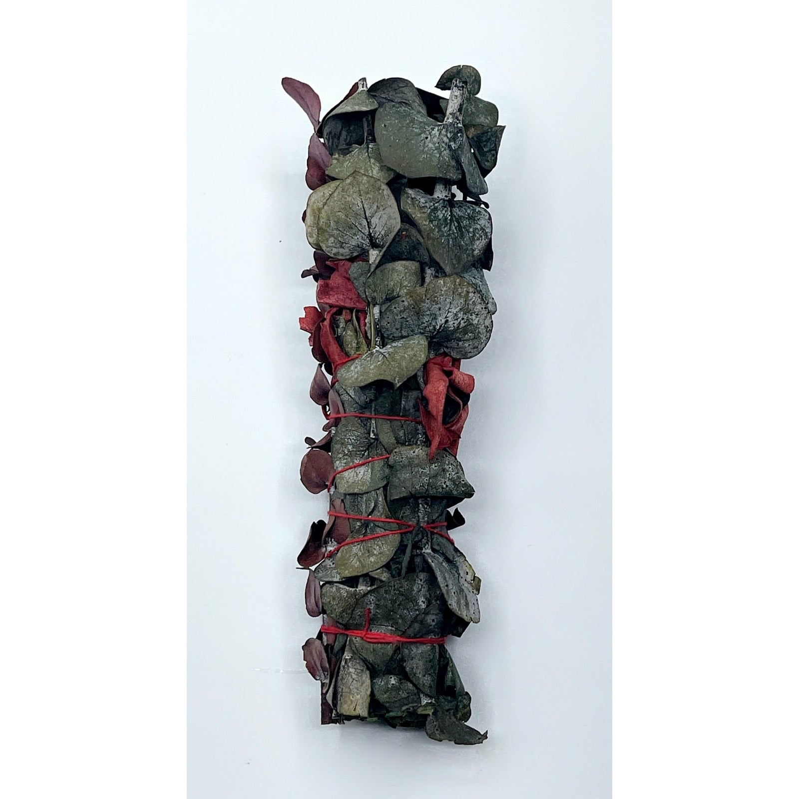 Lavender Purification and Energy Grounding  Red and Green Eucalyptus 6 inch Smudge Stick